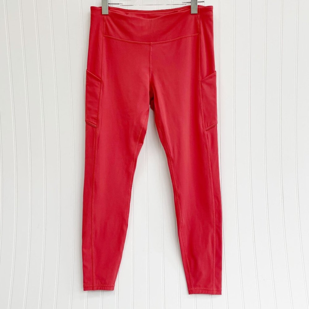 Lululemon Speed Up Tight *Full-On Luxtreme 28" Coral Size 12